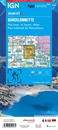 Wandelkaart 3540OTR Barcelonnette / Pra-Loup / Le Sauze / Allos | IGN - Institut Géographique National