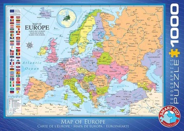 Legpuzzel Europa - Map of Europa | Eurographics