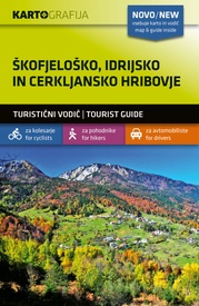 Wandelkaart - Fietskaart Skofjelosko - Idrijsko - Cerkljansko | Kartografija