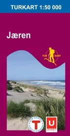 Wandelkaart 2224 Turkart Jæren - Jaeren | Nordeca