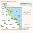 Wandelkaart - Topografische kaart 340 OS Explorer Map Holy Island, Bamburgh | Ordnance Survey