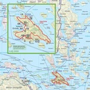 Wandelkaart Terrängkartor SE Stockholm Archipelago Trail | Calazo