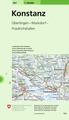 Wandelkaart - Topografische kaart 207 Konstanz | Swisstopo