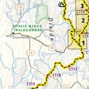 Wandelkaart 1202 Colorado Trail Noord / Monarch tot Denver | National Geographic