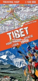 Wegenkaart - landkaart Adventure map Tibet | TerraQuest