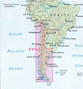 Wegenkaart - landkaart Chili & Patagonië - Chile & Patagonia | Nelles Verlag