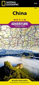 Wegenkaart - landkaart 3007 Adventure Map China | National Geographic