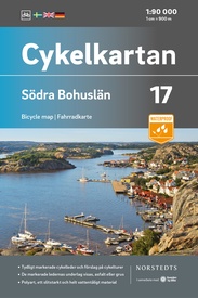 Fietskaart 17 Cykelkartan Södra Bohuslän - Bohuslän South | Norstedts