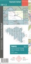 Topografische kaart - Wandelkaart 18/1-2 Topo25 Hamont-Achel | NGI - Nationaal Geografisch Instituut