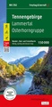 Fietskaart - Wandelkaart 392 Tennengebirge - Lammertal - Osterhorngruppe | Freytag & Berndt