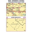 Topografische kaart 385 MT50 Castejón de Monegros | CNIG - Instituto Geográfico Nacional1