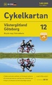 Fietskaart 12 Cykelkartan Västergötland - Göteborg | Norstedts