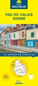 Wegenkaart - landkaart 301 Pas de Calais - Somme | Michelin