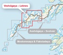 Wandelkaart Hoyfjellskart Lofoten: Vestvågøya – Leknes | Calazo