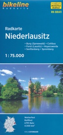 Fietskaart BRA11 Bikeline Radkarte Niederlausitz | Esterbauer
