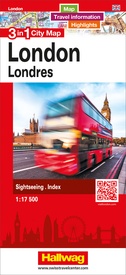 Stadsplattegrond Londen 3 in 1 CityMap | Hallwag