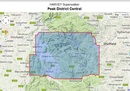 Wandelkaart Peak District Central | Harvey Maps