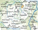 Fietskaart 07 St. Gallen - Appenzell - Toggenburg | Kümmerly & Frey