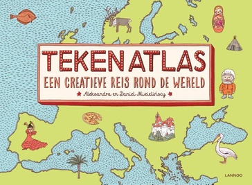Kinderreisgids Tekenatlas | Lannoo