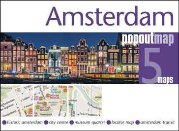 Stadsplattegrond Popout Map Amsterdam | Compass Maps