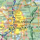 Wegenkaart - landkaart - Stadsplattegrond Orlando en Central Florida | ITMB