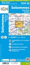 Topografische kaart - Wandelkaart 2020SB Oucques - Selommes - St-Ouen | IGN - Institut Géographique National