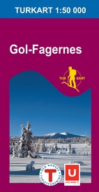 Wandelkaart 2231 Turkart Gol - Fagernes | Nordeca