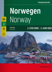 Wegenatlas Autoatlas Noorwegen - Norwegen - Norge | Freytag & Berndt