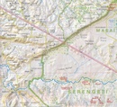 Wegenkaart - landkaart Serengeti – Masai-Mara – Ngorongoro | Harms IC Verlag
