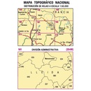 Topografische kaart 181 MT50 Esterri d'Àneu | CNIG - Instituto Geográfico Nacional1
