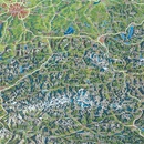 Wandelkaart Österreich Panoramakarte | Freytag & Berndt