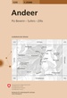 Wandelkaart - Topografische kaart 1235 Andeer | Swisstopo