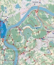 Wandelknooppuntenkaart Wandelnetwerk BE Land van Stille Waters - Scheldeland | Provincie Antwerpen Toerisme