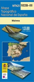 Topografische kaart 1028-III Mairena | CNIG - Instituto Geográfico Nacional