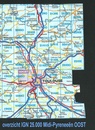 Wandelkaart - Topografische kaart 1939E Montaigu-de-Quercy | IGN - Institut Géographique National