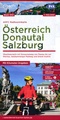 Fietskaart OS1 ADFC Radtourenkarte Donautal - Salzburg Österreich | BVA BikeMedia
