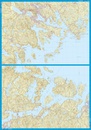 Waterkaart Sjö- och kustkartor Höga kusten | Zweden | Calazo