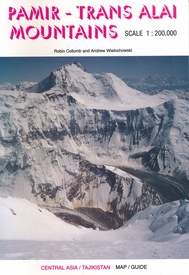 Wegenkaart - landkaart Pamir - Trans Alai Mountains | EWP