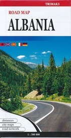 Landkaart - wegenkaart Albanië - Albanie | Trimaks