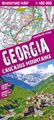 Wandelkaart - Wegenkaart - landkaart Adventure map Georgië - Kaukasus - Caucasus | TerraQuest