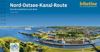 Nord-Ostsee Kanal-Route von Brunsbüttel nach Kiel