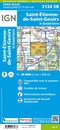 Wandelkaart - Topografische kaart 3134SB St-Etienne-de-St-Geoirs – Le Grand-Serre | IGN - Institut Géographique National