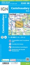 Wandelkaart - Topografische kaart 2245SB Bram - Castelnaudary | IGN - Institut Géographique National