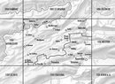 Wandelkaart - Topografische kaart 1105 Bellelay | Swisstopo