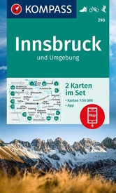 Wandelkaart 290 Innsbruck | Kompass