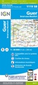 Topografische kaart - Wandelkaart 1119SB Bréal-sous-Montfort, Guer | IGN - Institut Géographique National
