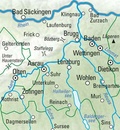 Wandelkaart 05 Aargau -  Fricktal - Hallwilersee | Kümmerly & Frey
