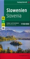Wegenkaart - landkaart Slovenië - Slovenie 1:150.000 | Freytag & Berndt
