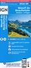 Wandelkaart - Topografische kaart 3532OTR Massif du Beaufortain | IGN - Institut Géographique National