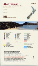 Wandelkaart Abel Tasman national park | NewTopo NZ